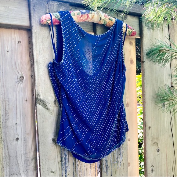 Emma Black Silk Beaded Sleeveless Bodice - Picture 4 of 7